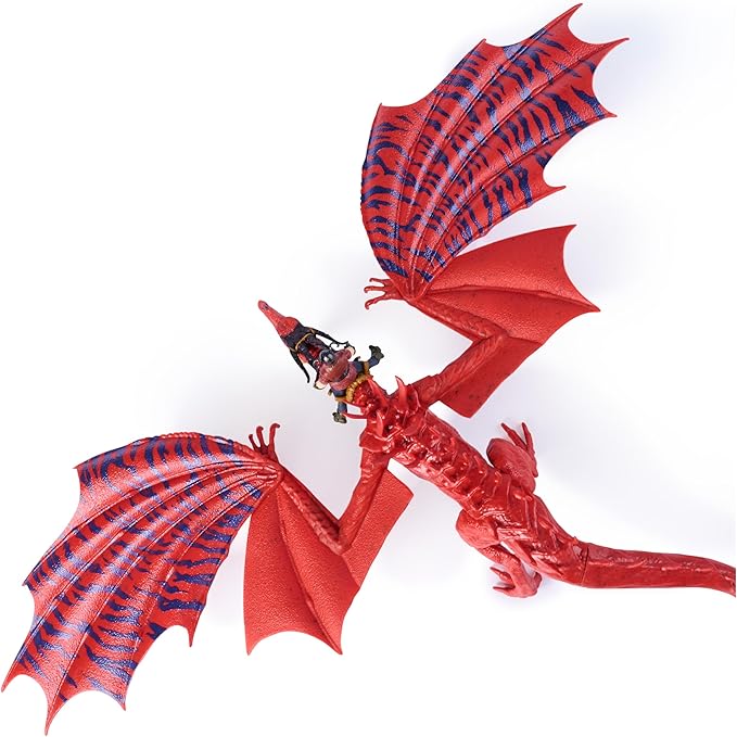 DreamWorks Dragons How to Train Your Dragon, Monstrous Nightmare and Snotlout, Viking Duo Action Figures, Kids Toys for Boys Ages 4 and up