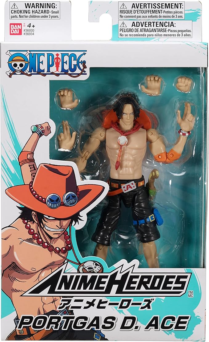 ANIME HEROES - One Piece - Portgas D. Ace Action Figure