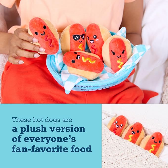 WHAT DO YOU MEME? Emotional Support Hot Dogs – Emotional Support Plushies, Cute Stuff & Funny Gifts by Relatable