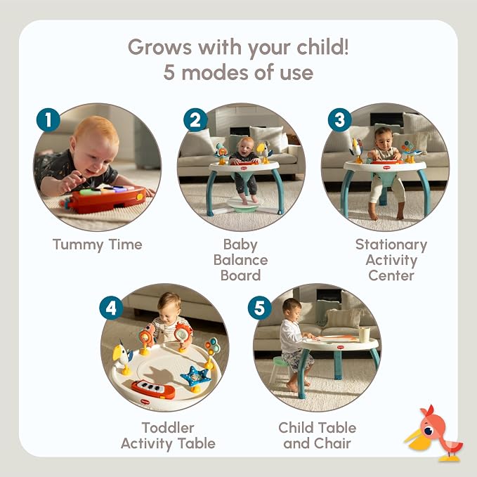 Tiny Love 5-in-1 Stationary Activity Center, Tiny Mariners