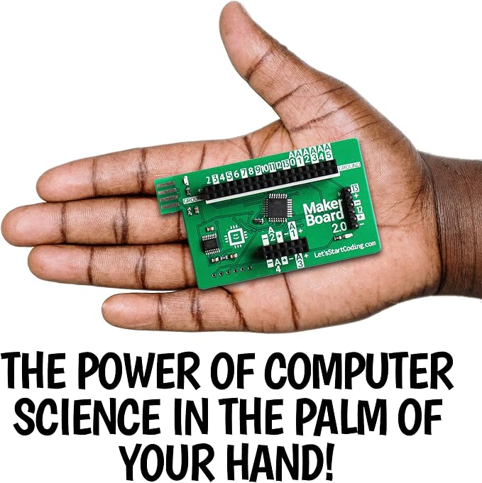 Base Kit Computer Coding Game for Kids 8-12+ and Teens to Learn Code & Electronics. Great STEM Gift for Boys & Girls for Real C++ Coding with Over 60 Projects Included.