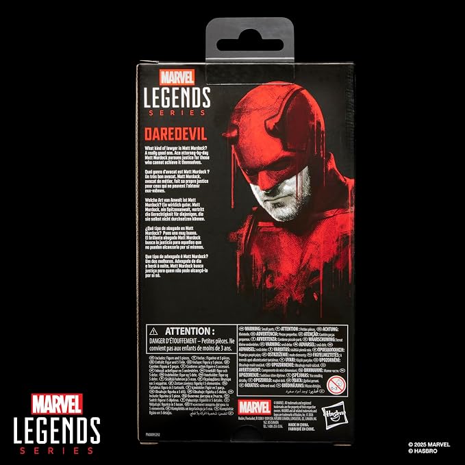 Marvel Legends Series Daredevil: Born Again Daredevil Collectible 6-Inch Action Figure