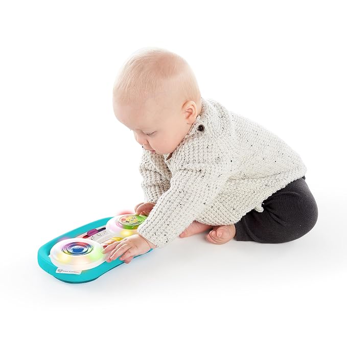 Baby Einstein Toddler Jams Lights and Music Toy, On-The-Go Toddler Toy, 30+ Melodies and Sounds, 12 Months+