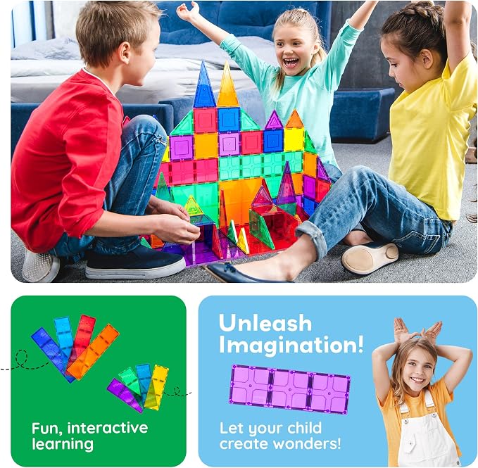 PicassoTiles 12pc Supersized Magnetic Building Tile Base Plate Jumbo XL Foundation Stabilizer Boards STEM Engineering Construction Kit for Kids Educational Learning Toy Magnet Blocks Stacking Set PT12