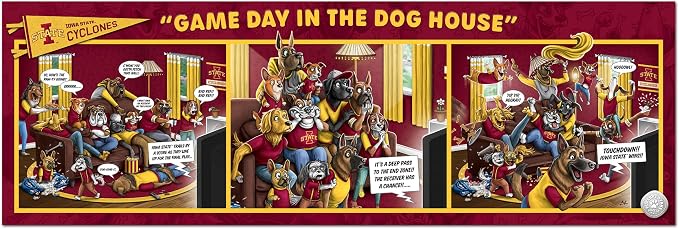 YouTheFan NCAA Game Day in The Dog House - 1000pc Puzzle