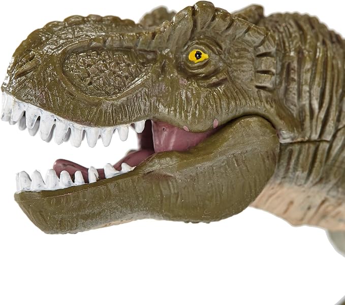 MOJO - T-Rex Tyrannosaurus with Moving Articulated Jaw | Hand-Painted Toy Figure | Prehistoric Life Collection | True to Life & Highly Detailed | Designed in UK