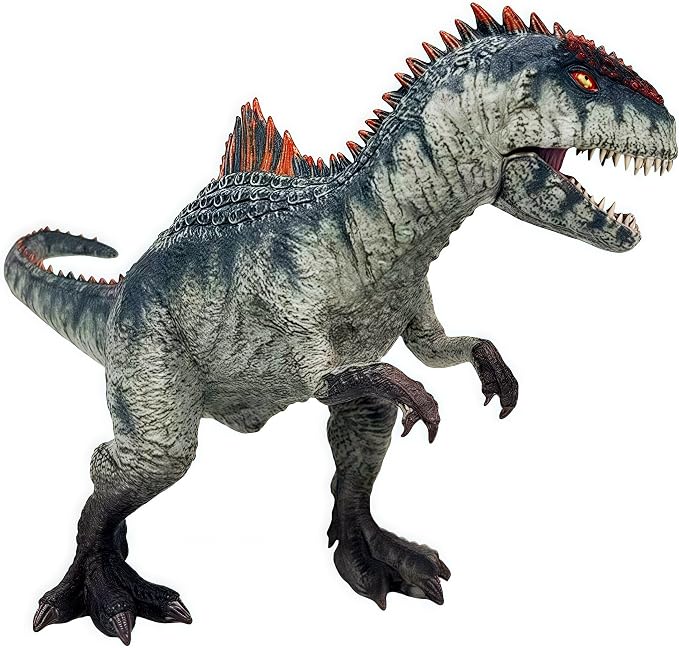Gemini&Genius Giganotosaurus Dinosaur Toy for Kids, Giganotosaurus Dino Toy, Realistic Dinosaur Action Figure with Moveable Jaw, Gift for Boys and Girls Collection and Room Decor