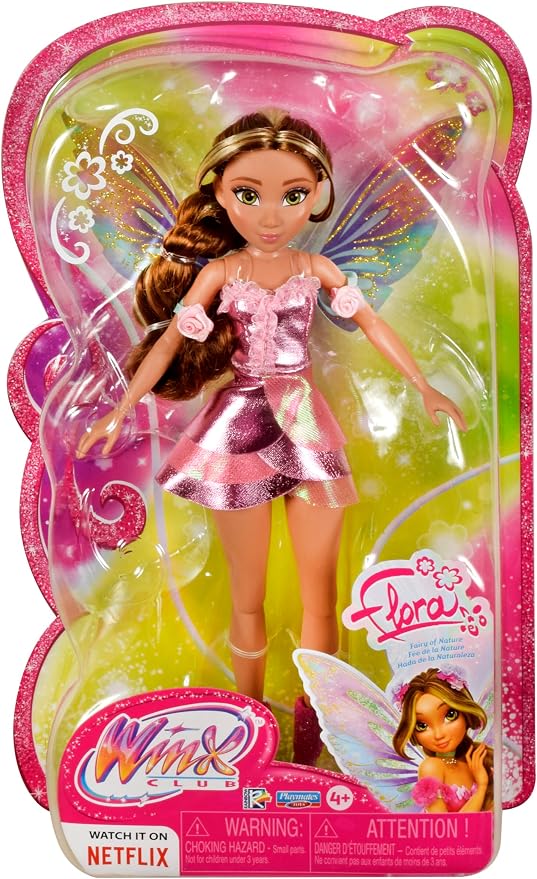 Winx Club Flora Fairy Doll by Playmates Toys