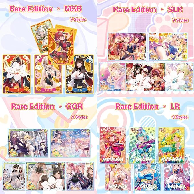 Anime Cards, Girls Party 1 Series - 1 Box,MEIKA Series, Anime Stuff Goddess Story TCG Integrated Waifu Card (SNPD-01)