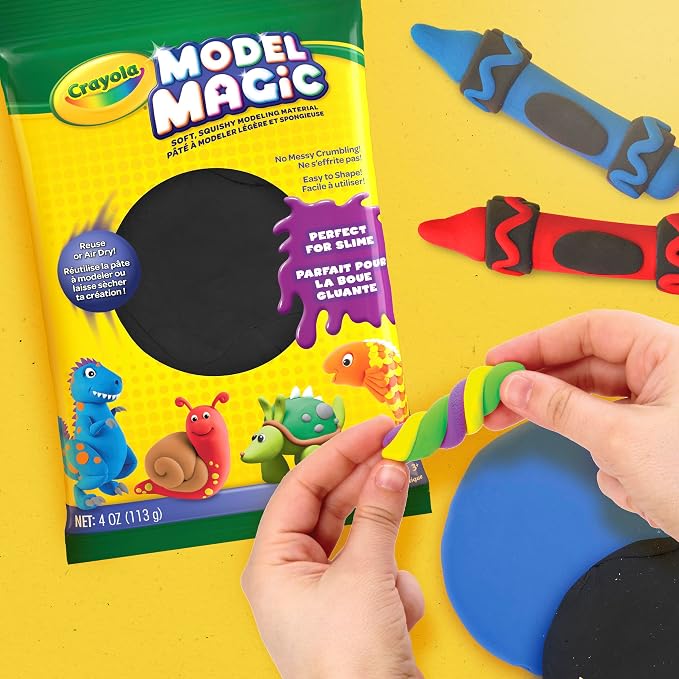 Crayola Model Magic, Modeling Clay Alternative, Craft, 4 Ounce, 57-4451