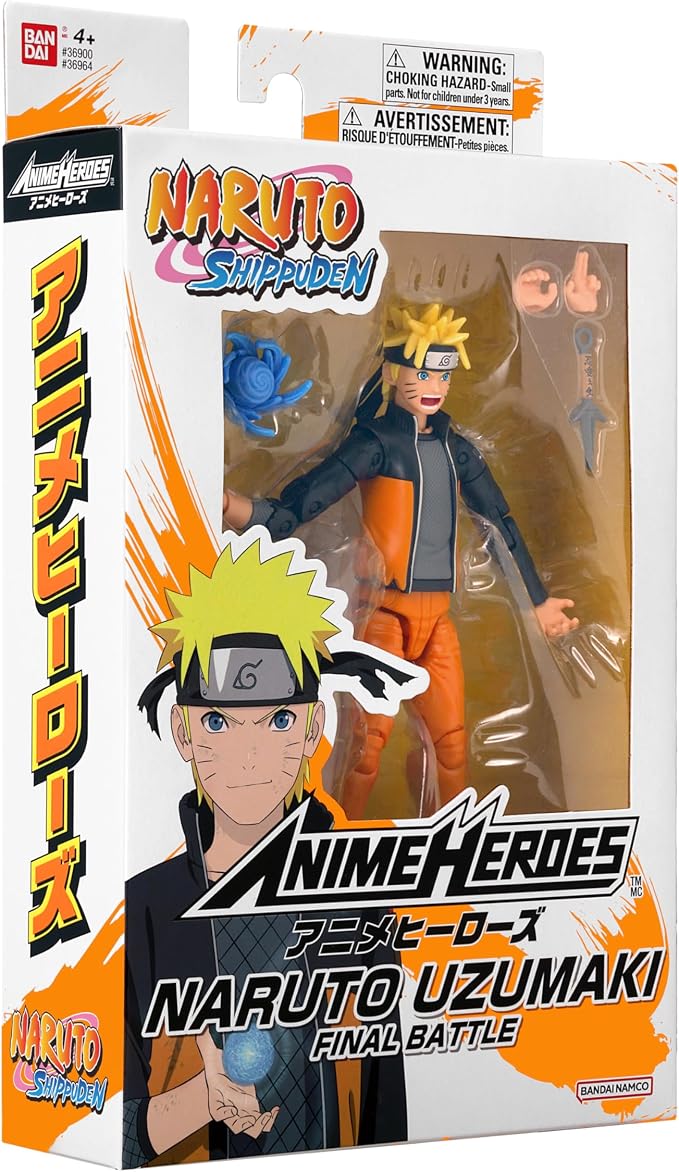 ANIME HEROES - Naruto Shippuden - Naruto Final Battle Action Figure