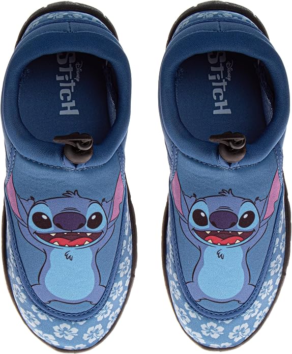 Josmo Sonic The Hedgehog Spiderman Stitch Water Shoes Summer Beach Slip On Quick Dry Pool Aqua Socks for Boys Size 13 Little Kid 1-4 Big Kid
