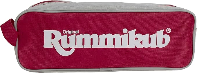 Rummikub - The Complete Original Game With Full-Size Racks and Tiles in a Durable Canvas Storage/Travel Case by Pressman - Amazon Exclusive