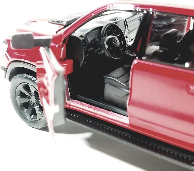 KiNSMART - 2019 Dodge Ram 1500 Pickup 1:46 O Scale 5" Die Cast Metal Model Toy Truck (Red)