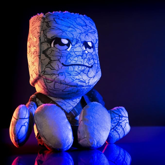 Bleacher Creatures Marvel's Korg 8" Kuricha Sitting Plush- Soft Chibi Inspired Toy