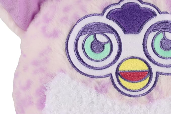 Jay Franco Furby Plush Pillow Buddy – 15 Inch Kids Ultra-Soft Stuffed Plushie & Cozy Pillow, Official Licensed Product, Purple