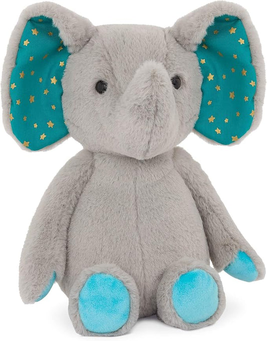 B. toys – Plush Elephant Doll – Stuffed Animal Toy – Soft & Cuddly for All Ages – Machine Washable – Newborn + – Moony Miles