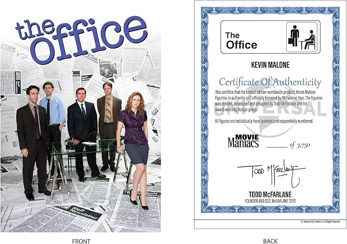 McFarlane Toys - Kevin Malone (The Office) 6in Posed Figure