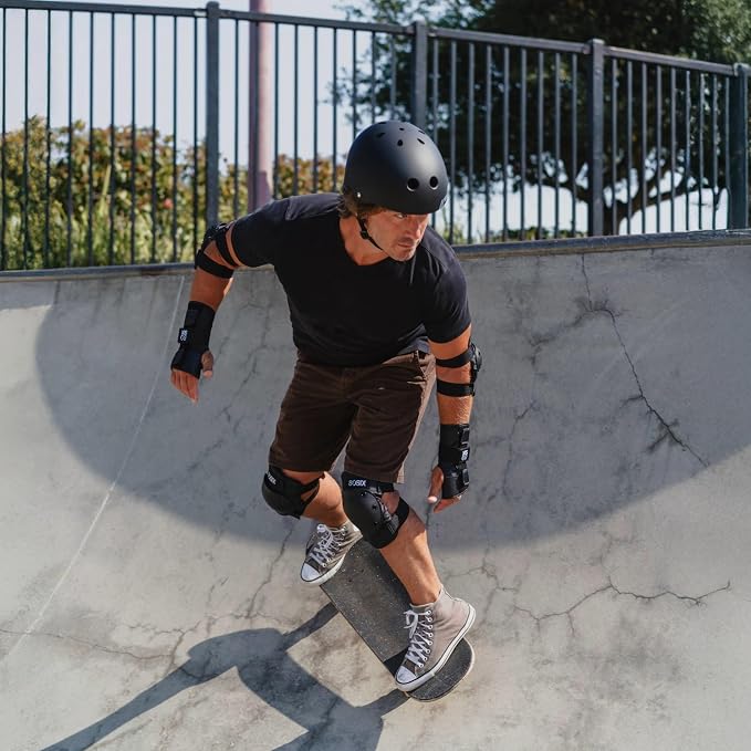 80SIX Triple Certified Multisport Helmet - Ideal for Bike, Scooter, Skateboard, Roller Skate and Inline Skate