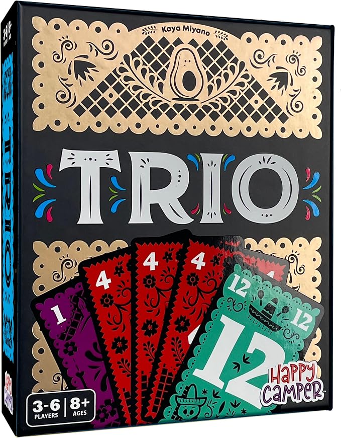 Happy Camper - Trio | Hottest New Family Game | Award-Winning | Game-of-The-Year | Great for Parties and Travel | 3-6 Players | Ages 8+