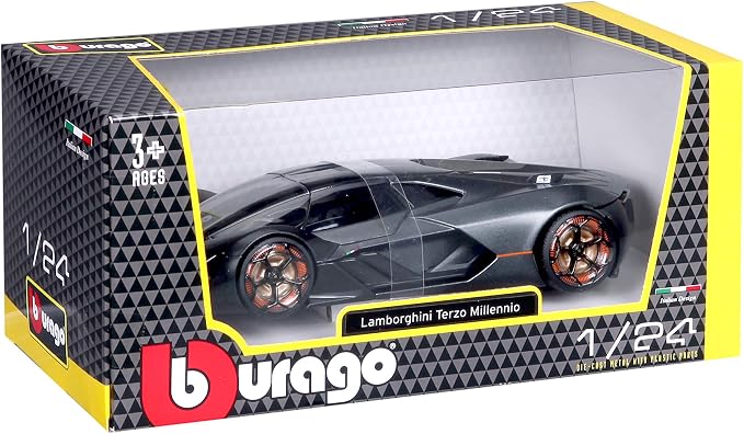 Bburago 1:24 Lamborghini Terzo Millenio - Grey