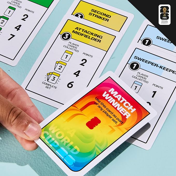 Monopoly Deal FIFA World Cup 2026 Edition Game – Officially Licensed FIFA World Cup Soccer Card Game for Kids – Ages 8+ – 2 to 5 Players – 15 Mins.