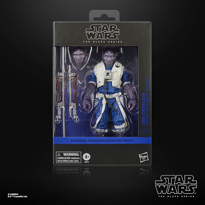 STAR WARS The Black Series Garazeb “Zeb” Orrelios, The Mandalorian & Grogu Premium Collectible 6 Inch Action Figure