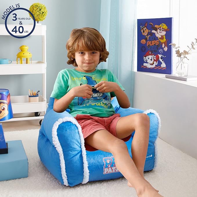 Idea Nuova Paw Patrol Chase Bean Bag Sofa Chair Large