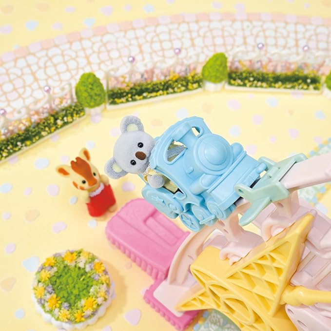Calico Critters Baby Dream Amusement Park, Dollhouse Playset with 1 Collectible Doll Figure