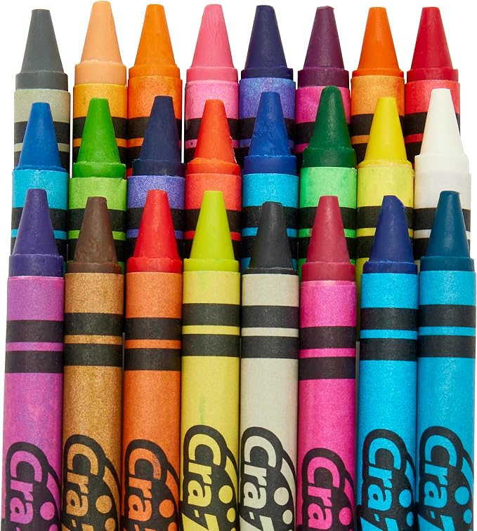 Cra-Z-Art Bulk Crayons, 12 Packs of 24 Count Washable Crayons, School Supplies, Classroom Supplies, Teacher Bulk Pack