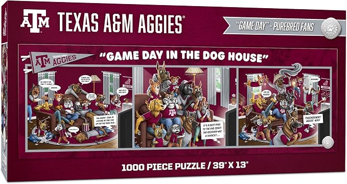YouTheFan NCAA Game Day in The Dog House - 1000pc Puzzle