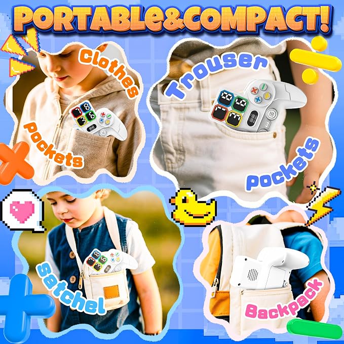 SMILESSKIDDO Math Games for Kids 5-7 8-12 | Calculate Number of 24 Math Game | Portable Handheld Game, Addition, Subtraction, Multiplication and Division Learning Educational Toys Gift