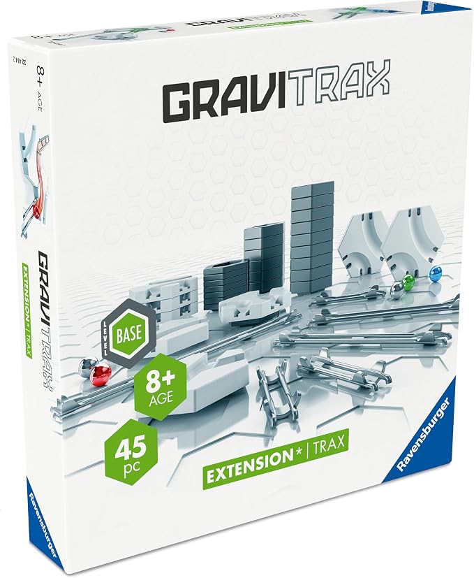 Ravensburger GraviTrax: Trax Expansion Set | Enhance Your Marble Run Experience | STEM Toy for Kids Ages 8 and Up | Compatible with All GraviTrax Systems | Ranked No.1 Marble Run System in The U.S