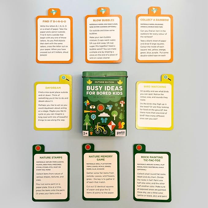 Busy Ideas for Bored Kids Outdoor
