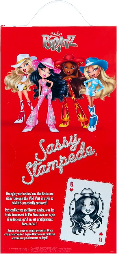 Bratz Sassy Stampede Jade Fashion Doll with Accessories: Western, Cowgirl Style Clothes & Accessory Pieces