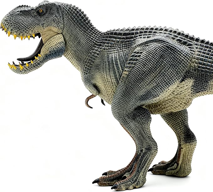 T Rex Dinosaur Toy 14″ - Tyrannosaurus Rex Action Figure with Movable Jaw - Realistic Dino Figurine - Trex Figure for Boys and Girls - Big Dinosaur Toys for Kids Ages 5+