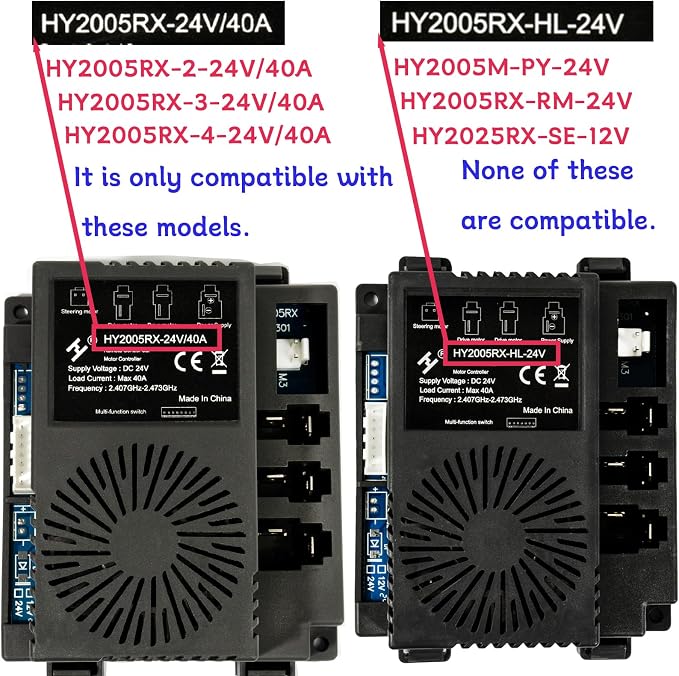 HY2005RX-24V/40A Replacement Parts