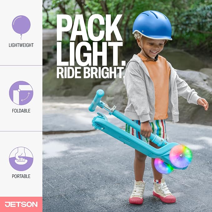 Jetson Scooters - Jupiter Mini Kick Scooter, Foldable, Lightweight, Portable