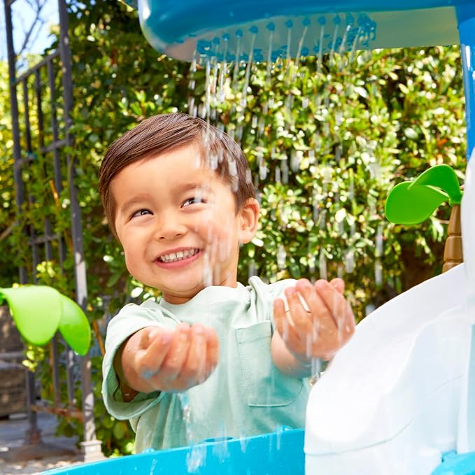 Little Tikes Waterfall Island Water Table (Amazon Exclusive) Activity Playset with Accessories, Outdoor, for Boys and Girls Ages 2-5 Years