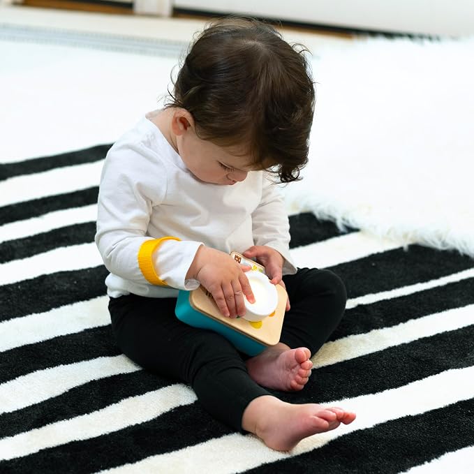 Baby Einstein + Hape Learning Lens Toy Camera for Pretend Play, Ages 6 Months and Up