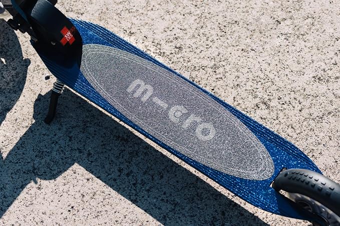 Micro Scooters | Micro Sprite LED Children's Scooter | Handlebar Adjustable | Light Up Wheels | Foldable | 5-12yrs | Boys & Girls