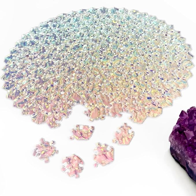 The Clearly Impossible Puzzle 100, 200, 500, 1000 Pieces Hard Puzzle for Adults Cool Difficult Clear Brain Teaser - Difficult Funny for Adults