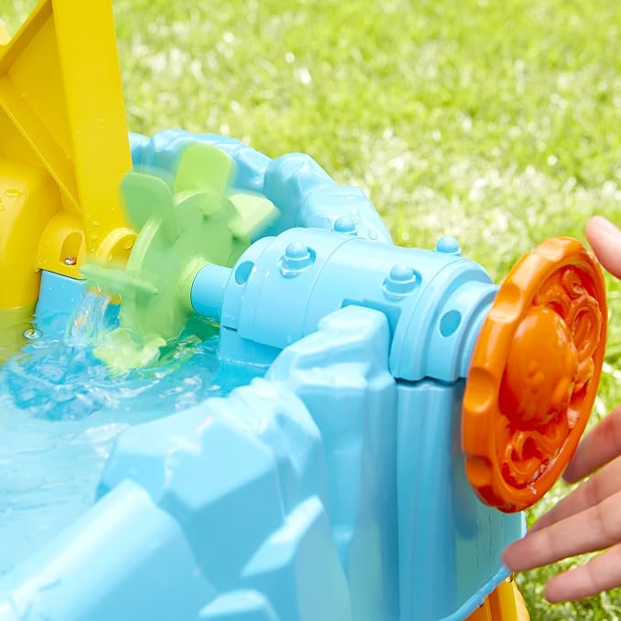 Little Tikes Waterfall Island Water Table (Amazon Exclusive) Activity Playset with Accessories, Outdoor, for Boys and Girls Ages 2-5 Years