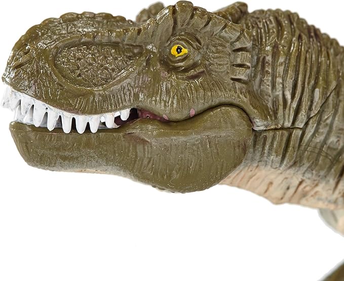 MOJO - T-Rex Tyrannosaurus with Moving Articulated Jaw | Hand-Painted Toy Figure | Prehistoric Life Collection | True to Life & Highly Detailed | Designed in UK