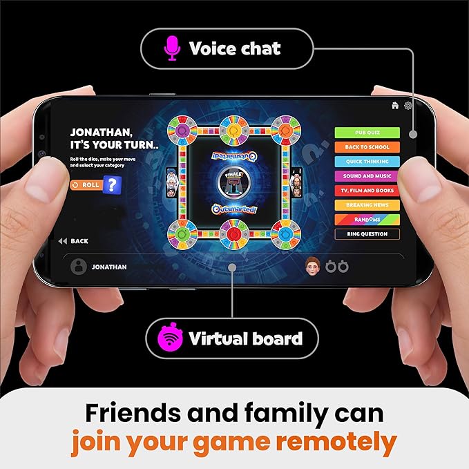 Outsmarted Ultimate Edition - 10 Exciting Bonus Categories | Kids, Teens & Adults | Next-Level Game Night for Family & Friends | 2–24 Players | Age 8+ | 10,000+ Questions | 2026 Edition