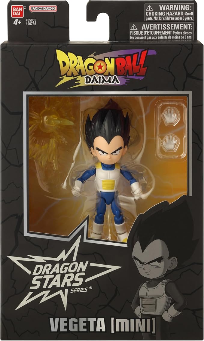Dragon Stars Series - Dragon Ball DAIMA - Vegeta [Mini], 5" Action Figure