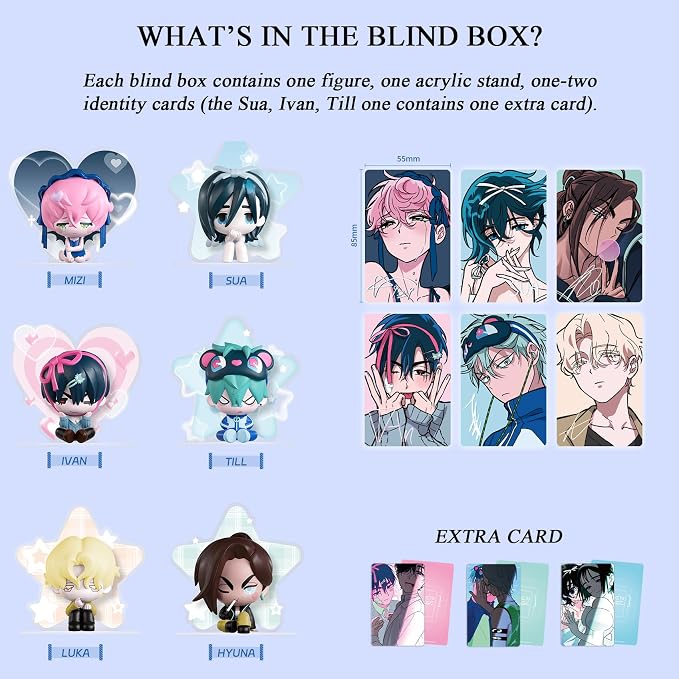 YJacuing Alien Stage Freedom Stage Series Blind Box Figure (Single Box) | Official, Anime Merch, ALNST, Figurine, Home Decor