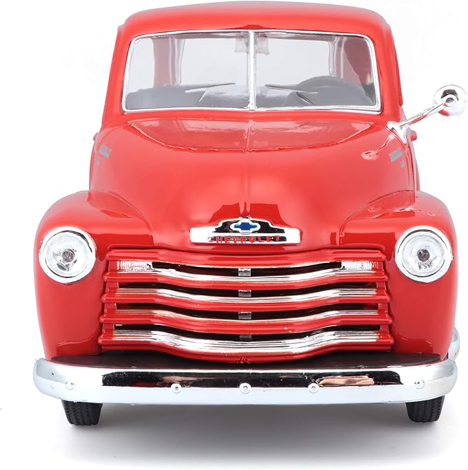 Maisto 1:25 Scale 1950 Chevrolet 3100 Pickup Diecast Truck Vehicle (Colors May Vary) , Red