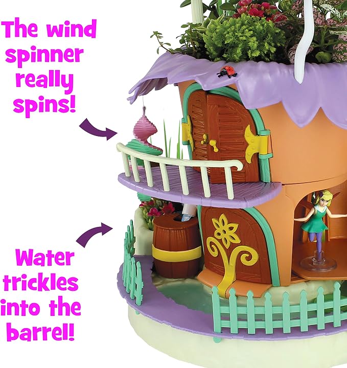 My Fairy Garden — Nature Cottage Toy Figurine and Plant Kit — Grow Your Own Magical Garden with Fairy Isla — Ages 4+