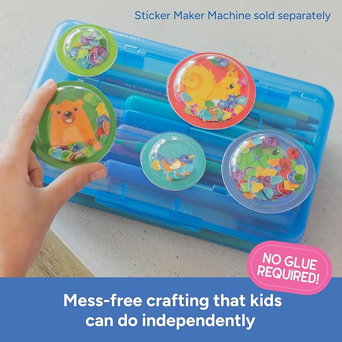 Educational Insights 3D Sticker Maker Refill Pack: Garden Friends - Supplies for Custom Sticker Maker for Kids, DIY Stickers for Kids, Puffy Stickers for Toddlers, Machine Sold Separately